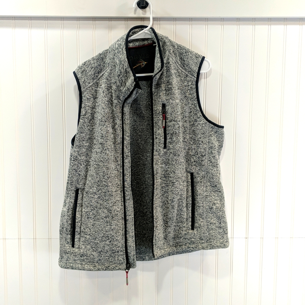 Men's Orvis size medium gray vest